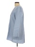 Theory 100% Cotton Blue 3/4 Sleeve Blouse Size L - photo 5