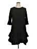 MSK Solid Black Casual Dress Size XL - photo 1