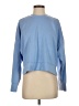 Zenana Blue Long Sleeve Top Size S - photo 1