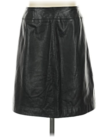 Petite Sophisticate Faux Leather Skirt (view 1)