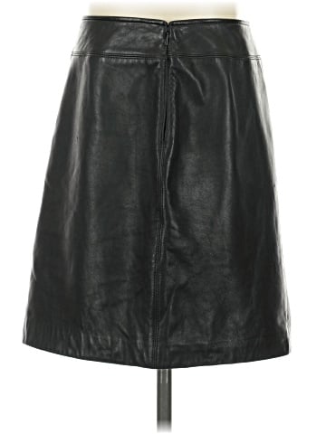 Petite Sophisticate Faux Leather Skirt (view 2)