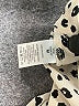 Lush 100% Polyester Animal Print Ivory 3/4 Sleeve Blouse Size M - photo 8
