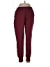 Unbranded Solid Burgundy Track Pants Size L - photo 1