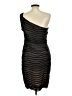 Bebe 100% Silk Black Cocktail Dress Size L - photo 2