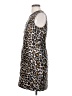 J.Crew 100% Polyester Animal Print Brown Cocktail Dress Size 2 - photo 5