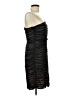 Bebe 100% Silk Black Cocktail Dress Size L - photo 4