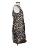 J.Crew 100% Polyester Animal Print Brown Cocktail Dress Size 2 - photo 4