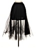 Aqua 100% Polyester Black Formal Skirt Size XS - photo 1