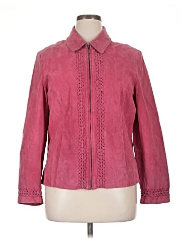 Coldwater Creek Leather Jacket (view 1)