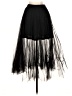 Aqua 100% Polyester Black Formal Skirt Size XS - photo 2