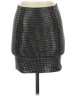 Queen Houndstooth Silver Casual Skirt Size S - photo 1