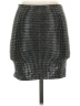 Queen Houndstooth Silver Casual Skirt Size S - photo 2