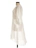 CAbi 100% Polyester Ivory Casual Dress Size 10 - photo 5