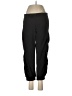 Athleta Solid Black Track Pants Size 6 - photo 1