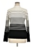 Ninety Stripes Ivory Turtleneck Sweater Size 1X - photo 1