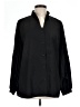 misook Black 3/4 Sleeve Blouse Size L - photo 1