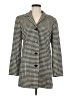 Coldwater Creek Houndstooth Ivory Silk Blazer Size 8 - photo 1