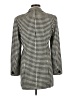 Coldwater Creek Houndstooth Ivory Silk Blazer Size 8 - photo 2
