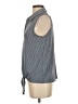 Adrianna Papell Gray Sleeveless Blouse Size S - photo 5