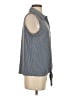 Adrianna Papell Gray Sleeveless Blouse Size S - photo 4