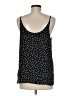 Ann Taylor LOFT 100% Polyester Black Sleeveless Top Size M - photo 2