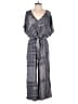 First Love Plaid Gray Jumpsuit Size S - photo 1