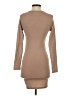PrettyLittleThing Solid Tan Cocktail Dress Size 4 - photo 2