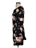 Aqua Floral Black Cocktail Dress Size S - photo 5