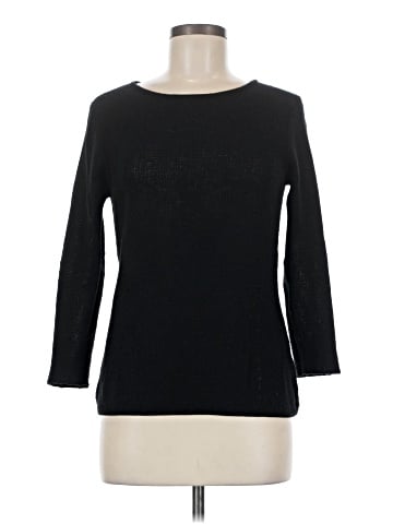 Velvet Wool Pullover Sweater (view 1)
