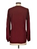 Lily White 100% Polyester Burgundy Long Sleeve Blouse Size S - photo 2