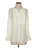 J.Crew 100% Polyester Ivory Long Sleeve Blouse Size 2 - photo 1