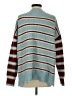 Listicle Stripes Blue Pullover Sweater Size S - photo 2