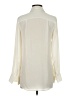 J.Crew 100% Polyester Ivory Long Sleeve Blouse Size 2 - photo 2