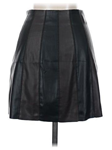 Topshop Faux Leather Skirt (view 2)