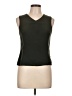 Kasper A.S.L. Green Sleeveless Top Size 8 Petite - photo 1