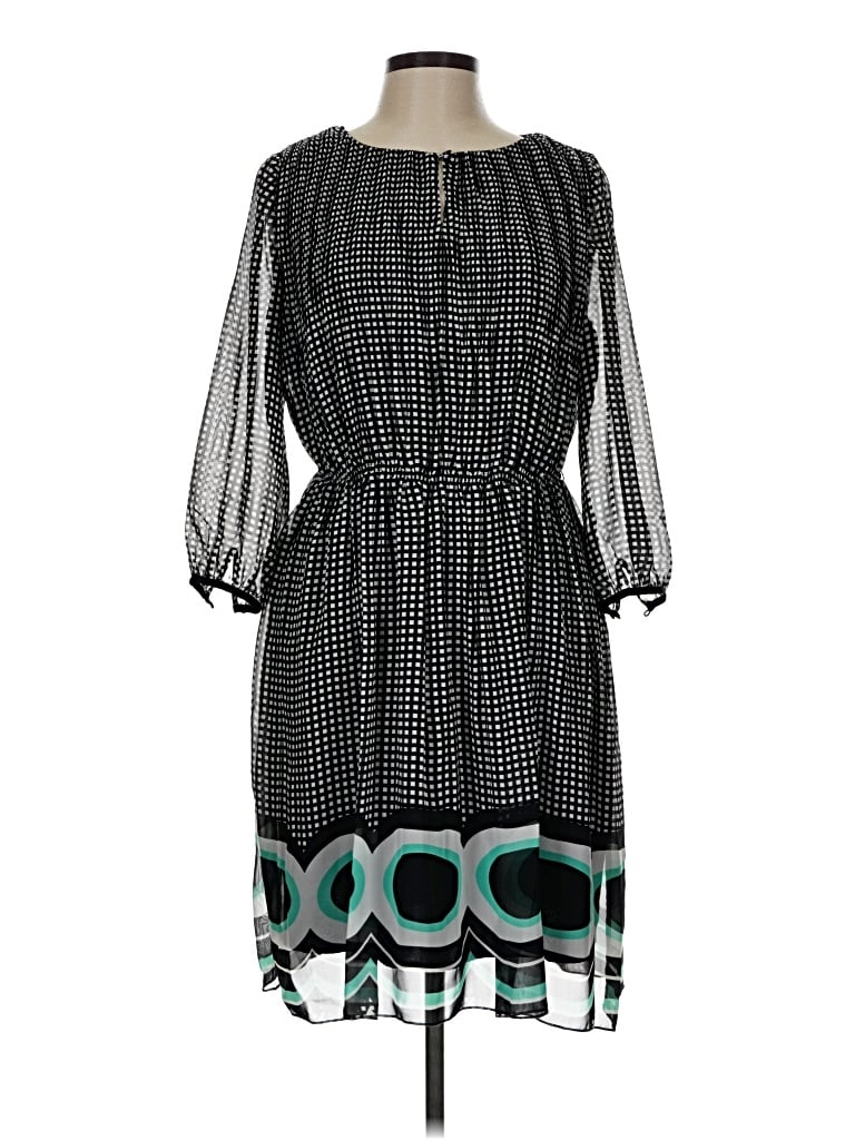 Pre-owned Worthington Casual Dress In Black