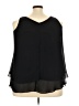 Lane Bryant 100% Polyester Black Sleeveless Blouse Size 18 - photo 2