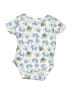 Little Beginnings Print Blue Short Sleeve Onesie Size 3-6 mo - photo 1