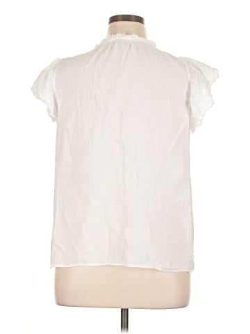 Indigo Rose Short Sleeve Blouse (view 2)