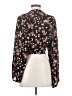 A.L.C. Black Long Sleeve Blouse Size 4 - photo 2