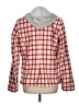 Central Park West 100% Polyester Plaid Red Jacket Size L - photo 2
