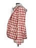 Central Park West 100% Polyester Plaid Red Jacket Size L - photo 5