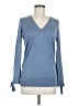Ann Mashburn 100% Cashmere Blue Cashmere Pullover Sweater Size M - photo 1