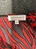 Blousology 100% Polyester Animal Print Red Long Sleeve Blouse Size XL - photo 7