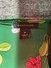 Ann Taylor 100% Polyester Green Short Sleeve Blouse Size XS - photo 7
