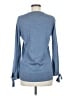 Ann Mashburn 100% Cashmere Blue Cashmere Pullover Sweater Size M - photo 2