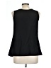 Olivia Moon 100% Polyester Black Sleeveless Blouse Size L (petite) - photo 2