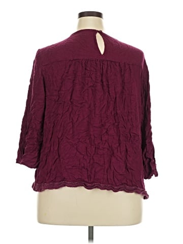 St. John's Bay 3/4 Sleeve Blouse (view 2)