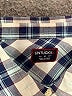 UNTUCKit 100% Cotton Checkered-gingham Blue Long Sleeve Button-Down Shirt Size 14 - photo 7