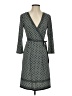 Max Studio Polka Dots Gray Casual Dress Size S - photo 1